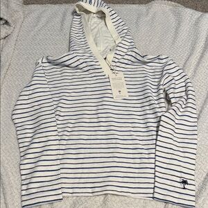 Tommy bahama XS hood top Striped Hoodie with Palm Tree Logo